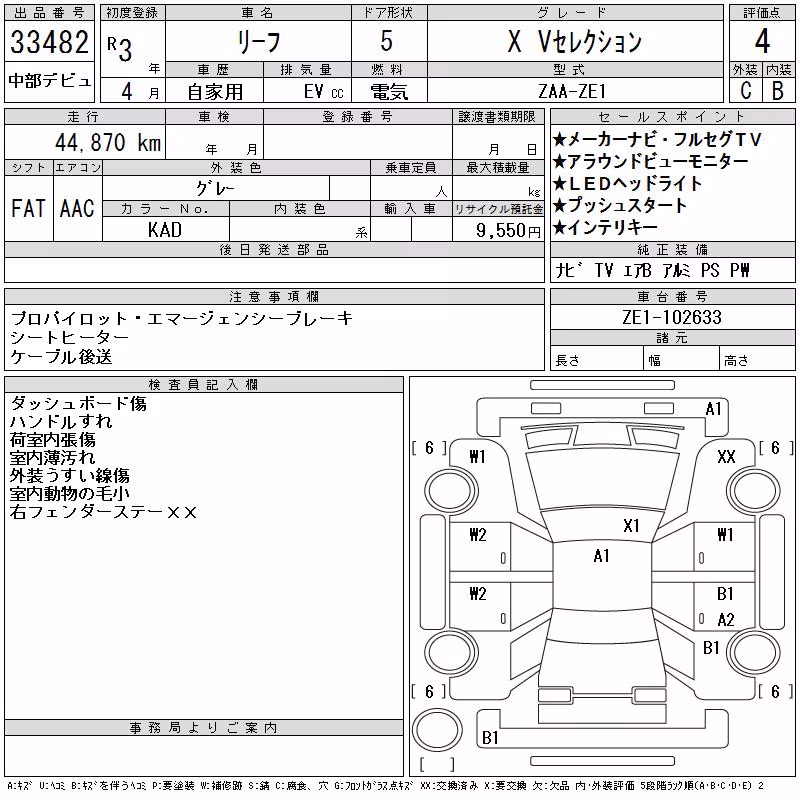 NISSAN LEAF
