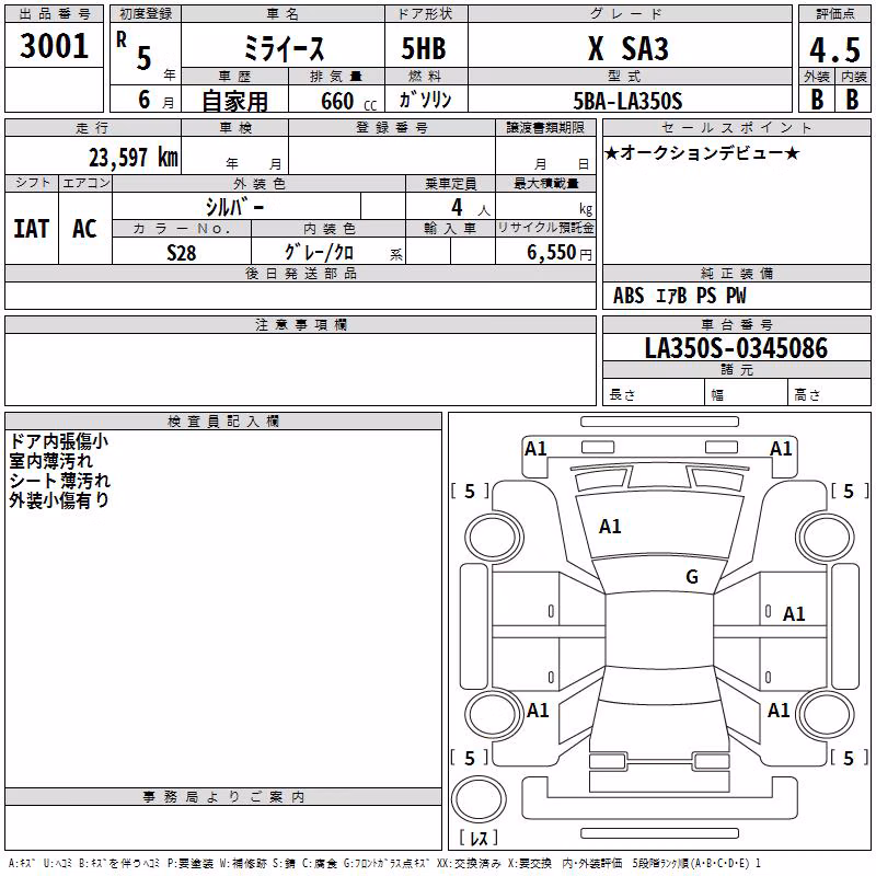 DAIHATSU MIRA E:S