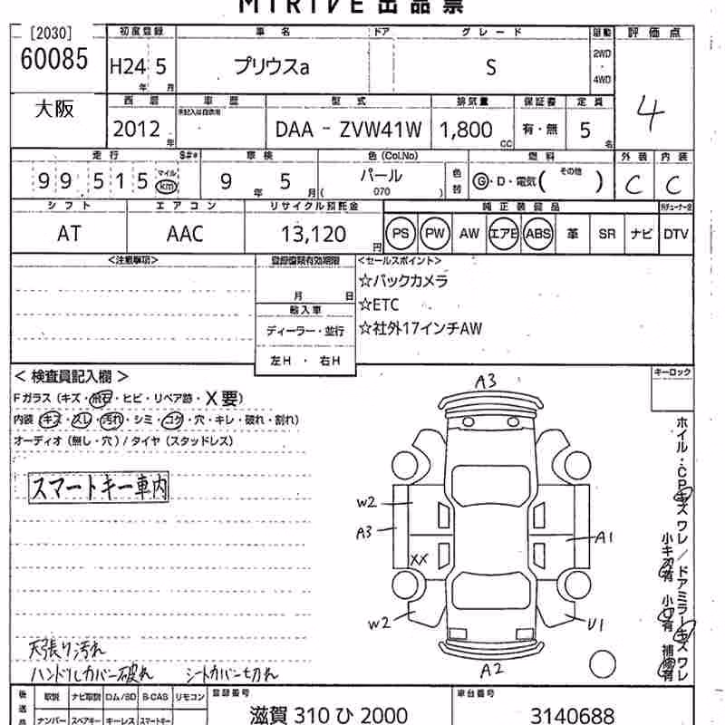 TOYOTA PRIUS ALPHA