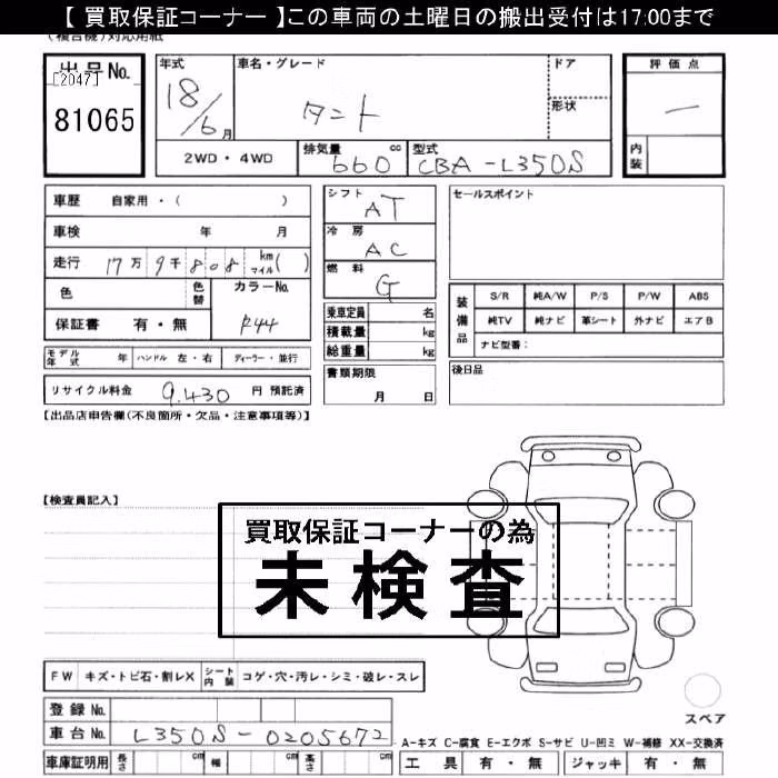DAIHATSU TANTO