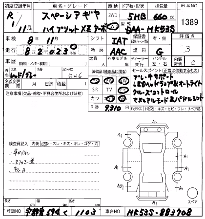 SUZUKI SPACIA