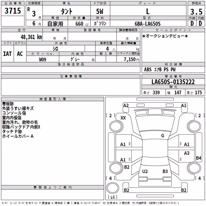 DAIHATSU TANTO