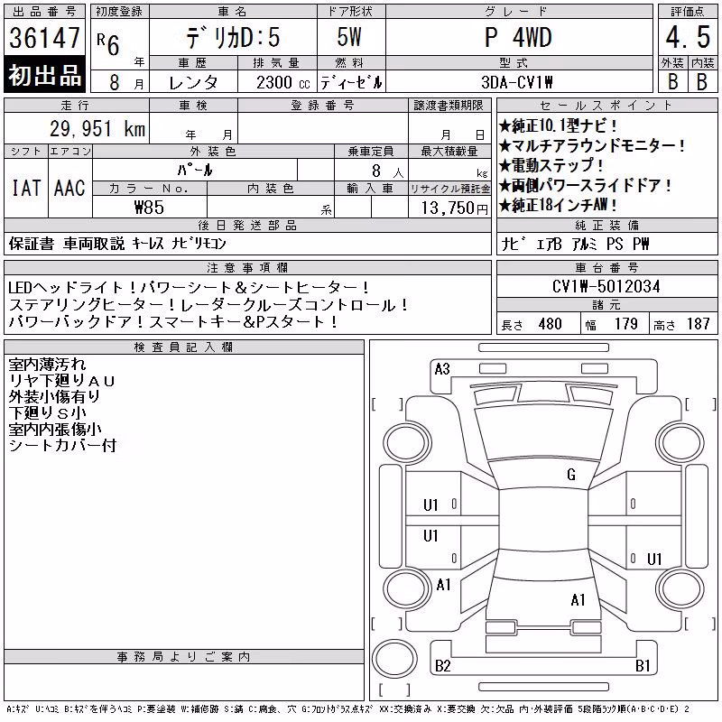 MITSUBISHI DELICA D:5