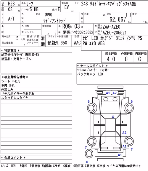 NISSAN LEAF
