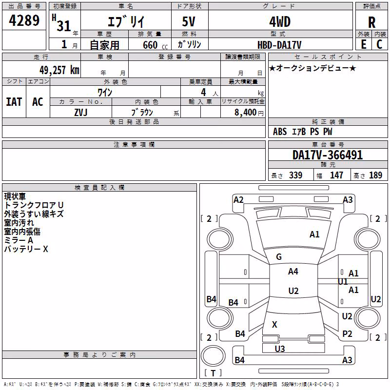 SUZUKI EVERY