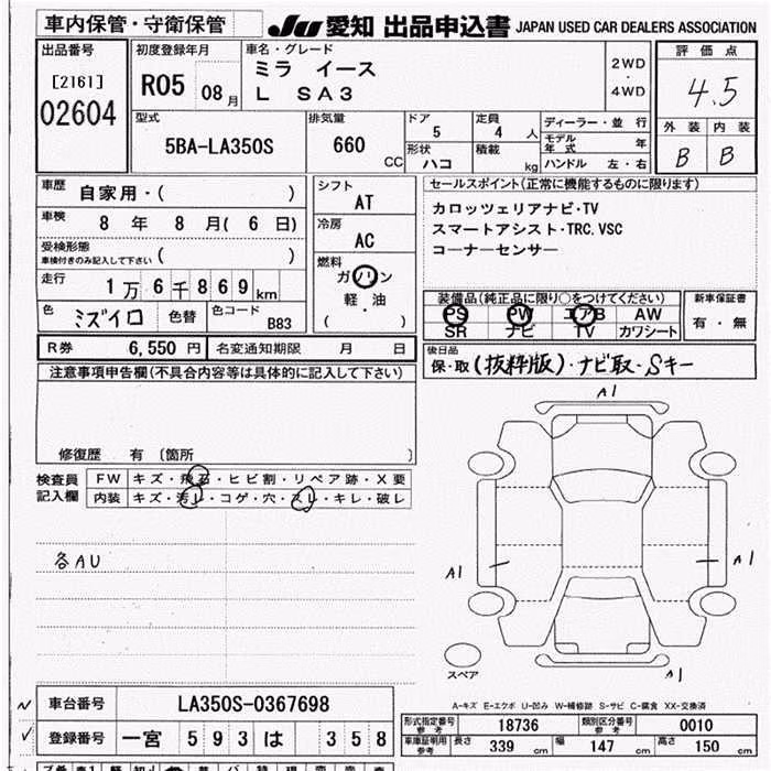 DAIHATSU MIRA E:S