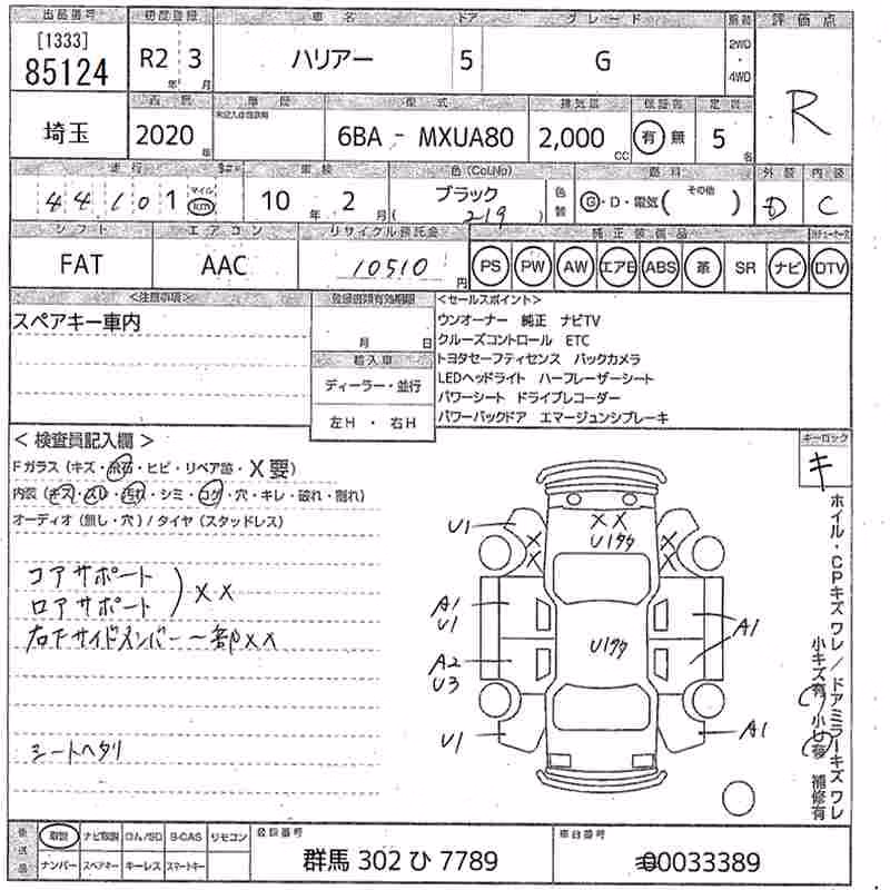 TOYOTA HARRIER