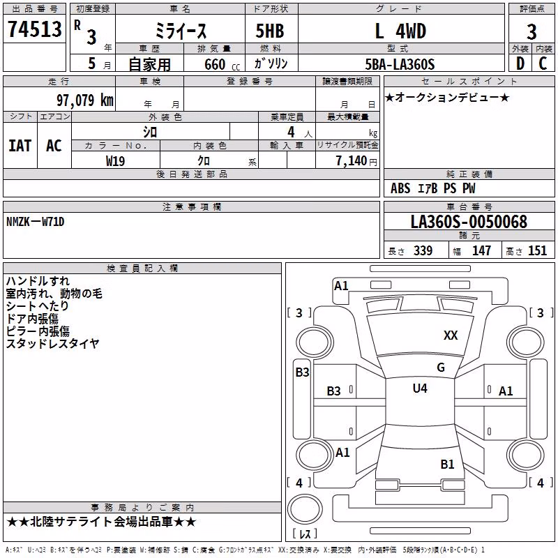 DAIHATSU MIRA E:S