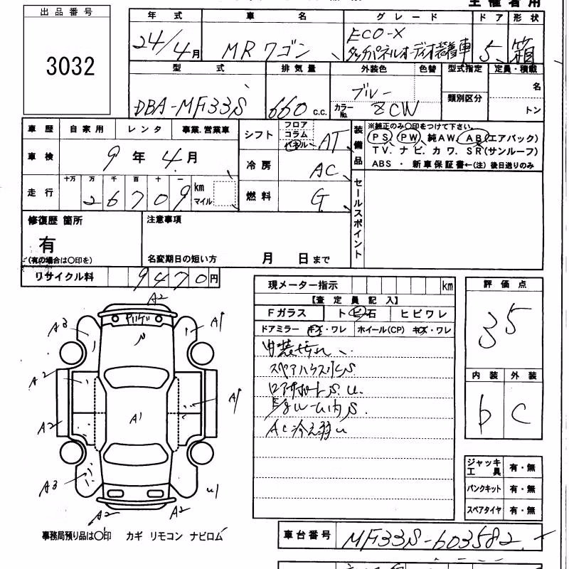 SUZUKI MR WAGON