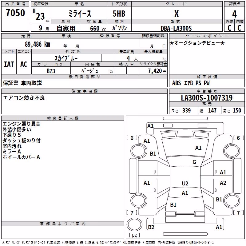 DAIHATSU MIRA E:S