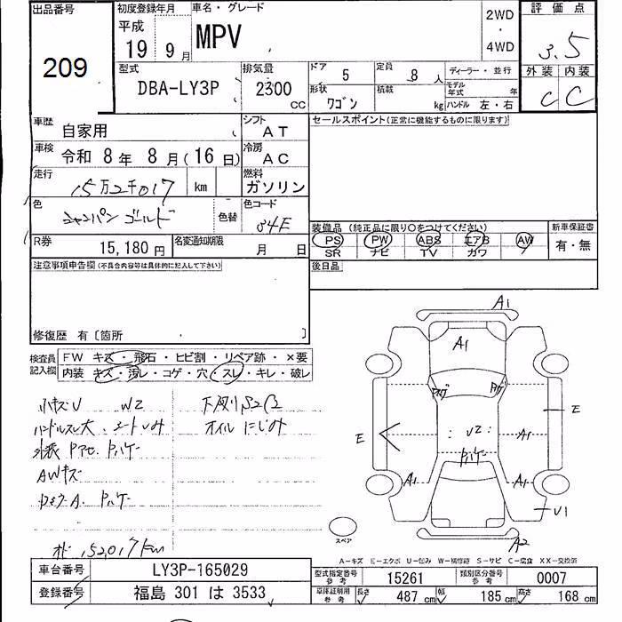 MAZDA MPV