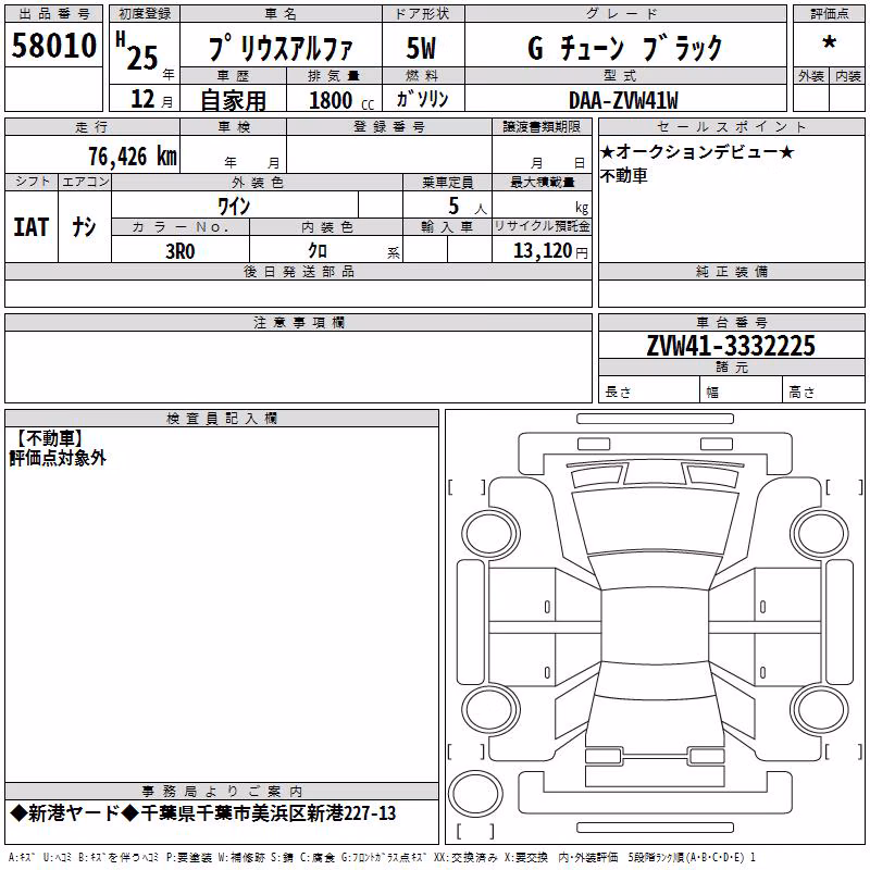 TOYOTA PRIUS ALPHA