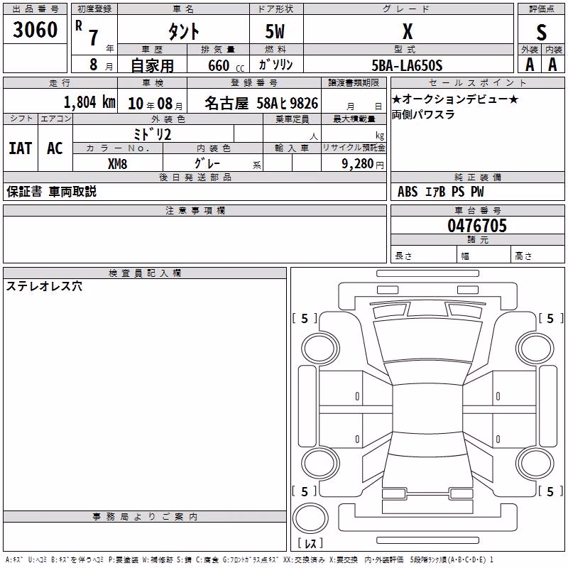 DAIHATSU TANTO