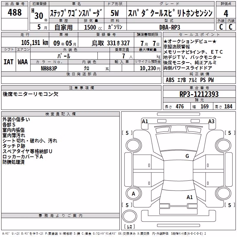 HONDA STEPWGN