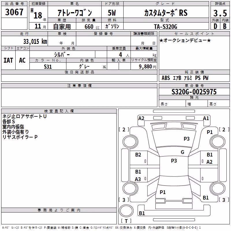 DAIHATSU ATRAI