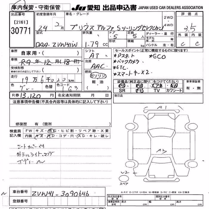 TOYOTA PRIUS ALPHA