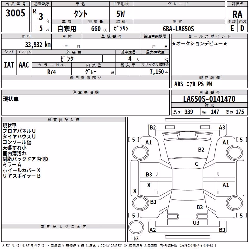 DAIHATSU TANTO
