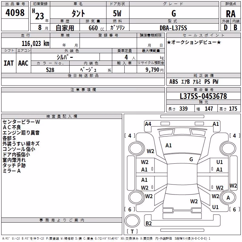 DAIHATSU TANTO