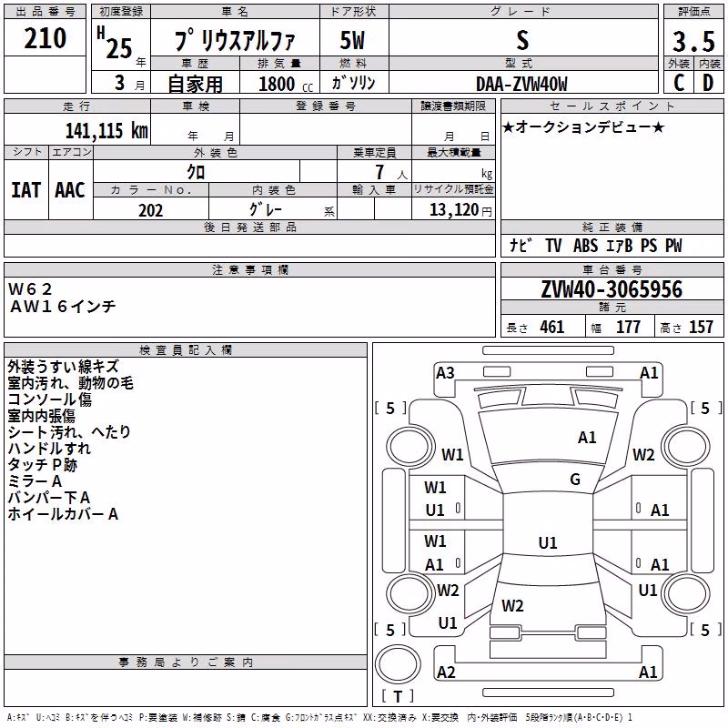 TOYOTA PRIUS ALPHA