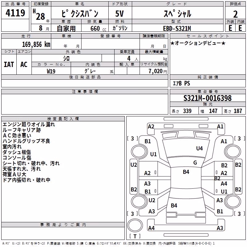 TOYOTA PIXIS VAN