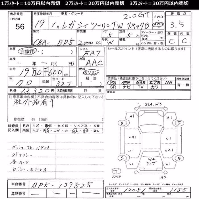 SUBARU LEGACY