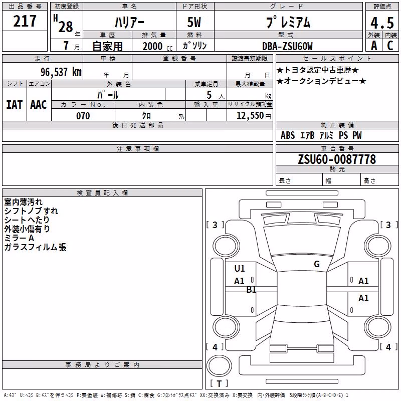 TOYOTA HARRIER