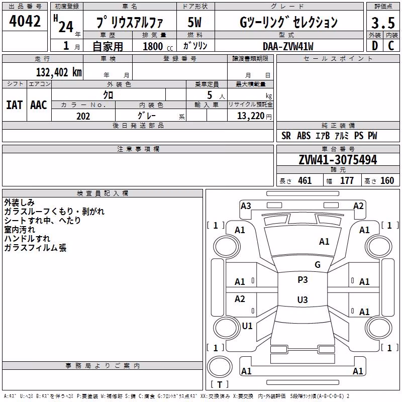 TOYOTA PRIUS ALPHA