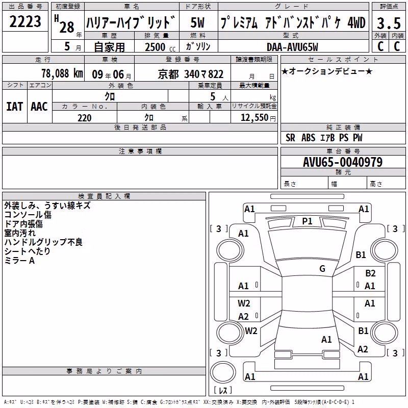 TOYOTA HARRIER