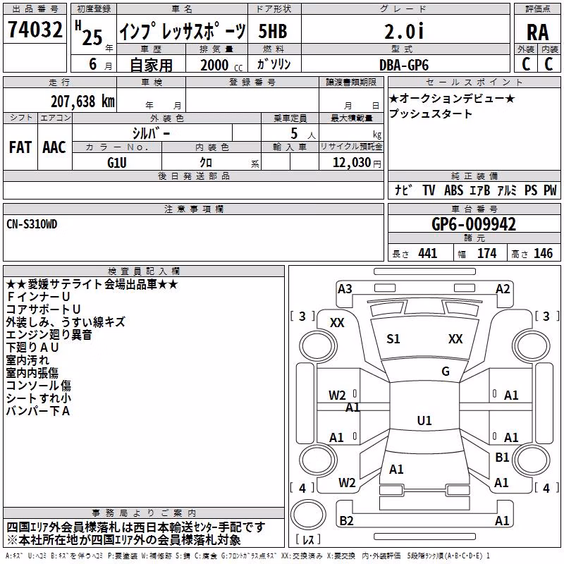 SUBARU IMPREZA