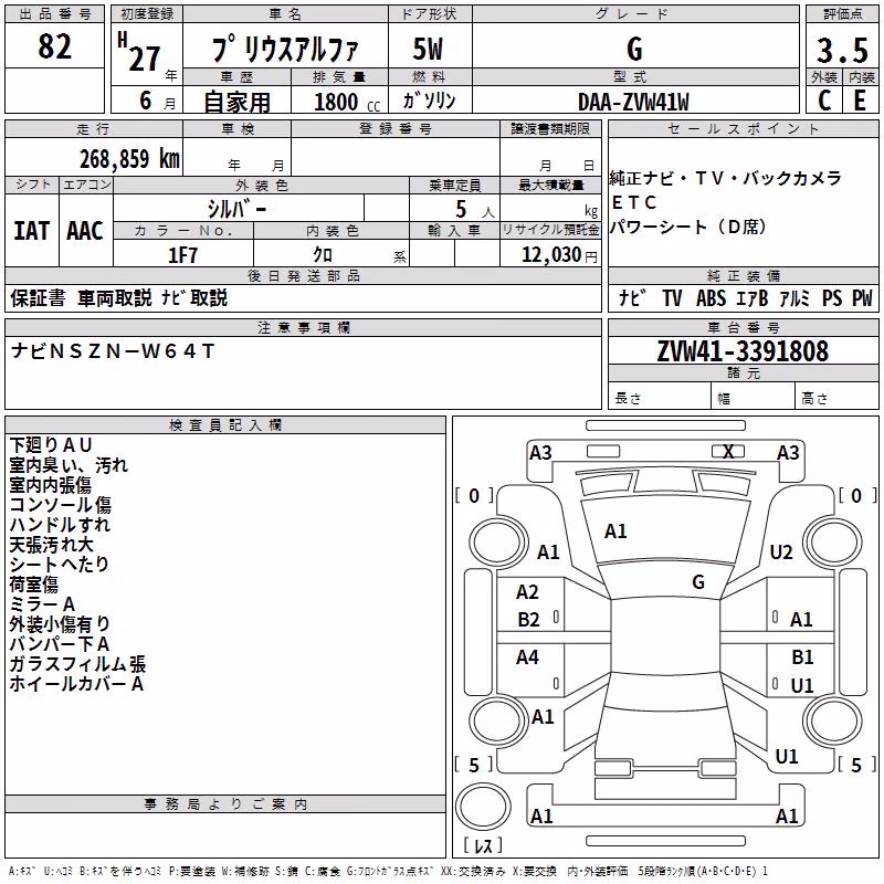 TOYOTA PRIUS ALPHA