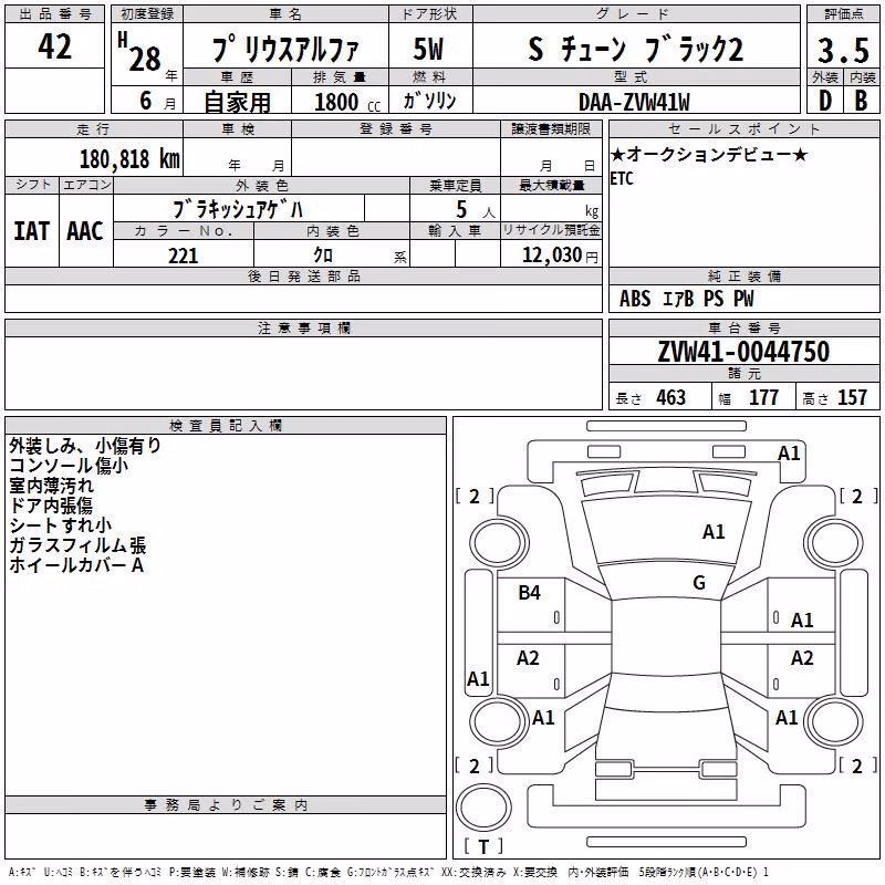 TOYOTA PRIUS ALPHA