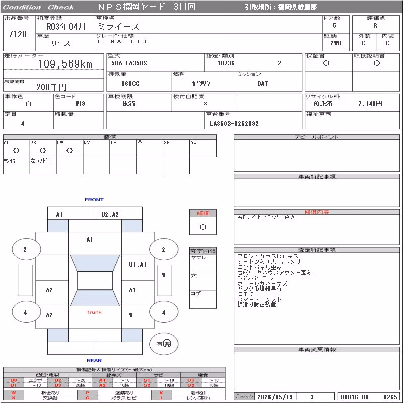 DAIHATSU MIRA E:S