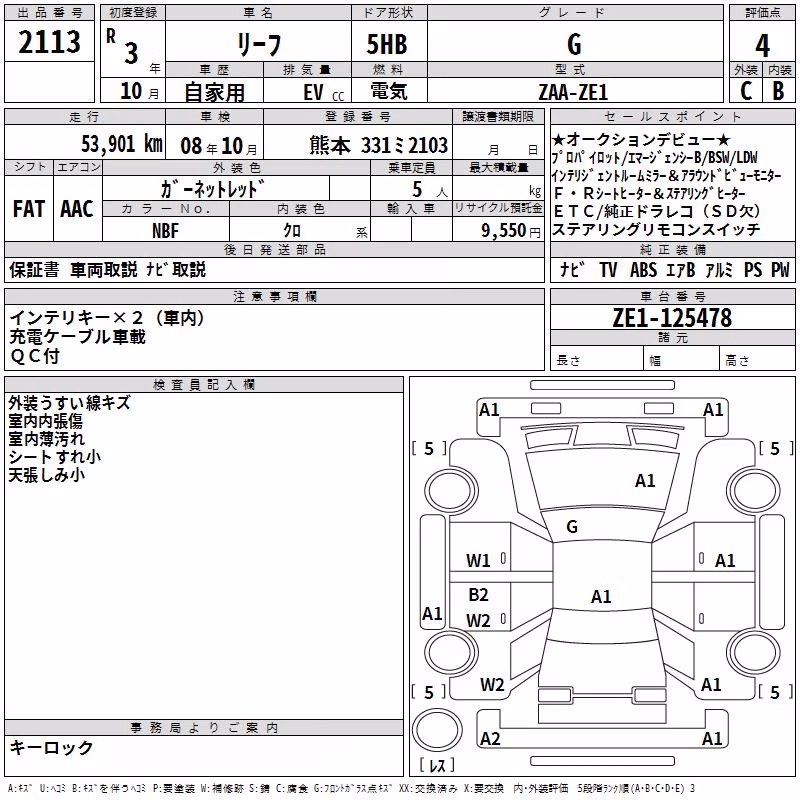 NISSAN LEAF