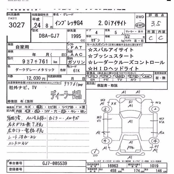 SUBARU IMPREZA