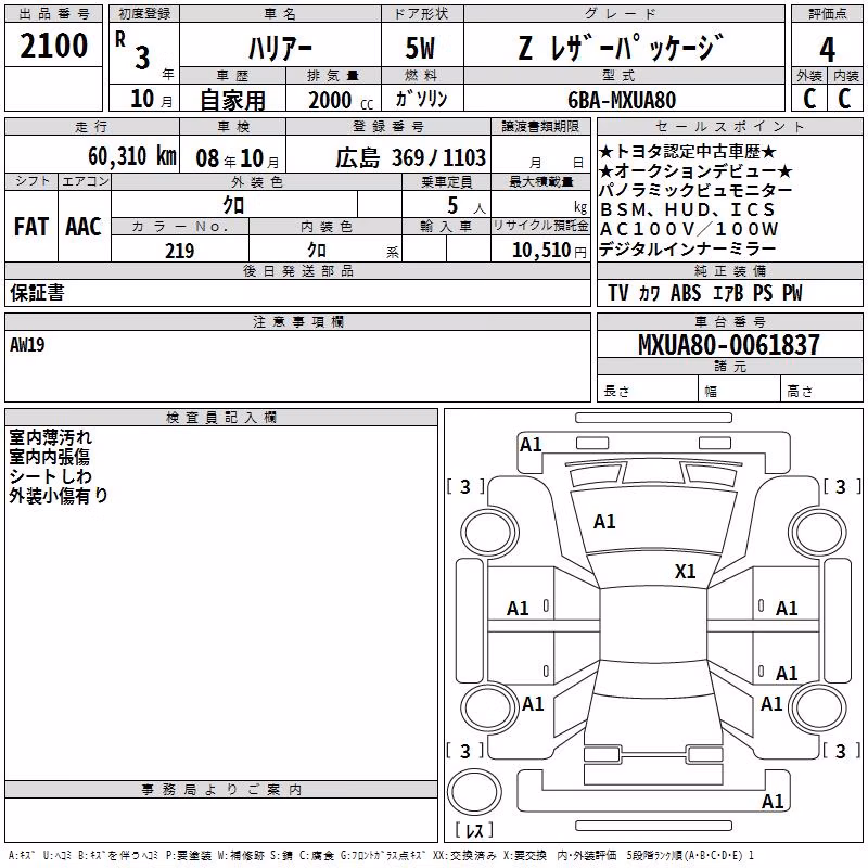 TOYOTA HARRIER