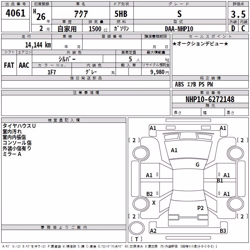 TOYOTA AQUA