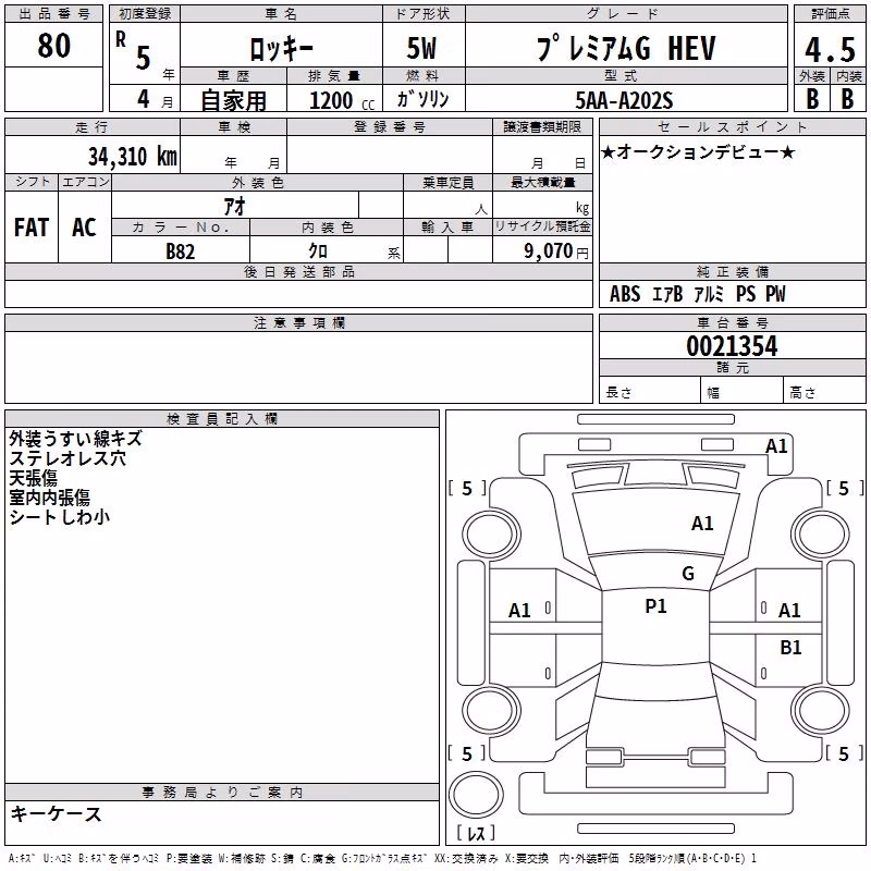 DAIHATSU ROCKY