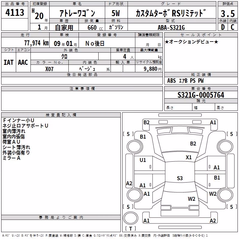 DAIHATSU ATRAI