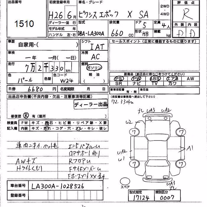 TOYOTA PIXIS EPOCH