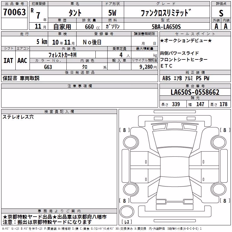 DAIHATSU TANTO