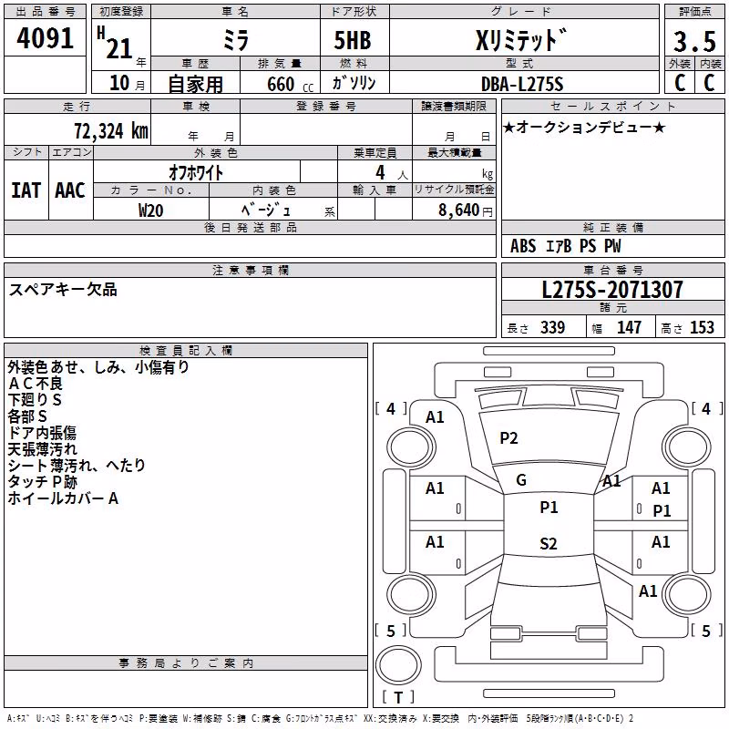 DAIHATSU MIRA