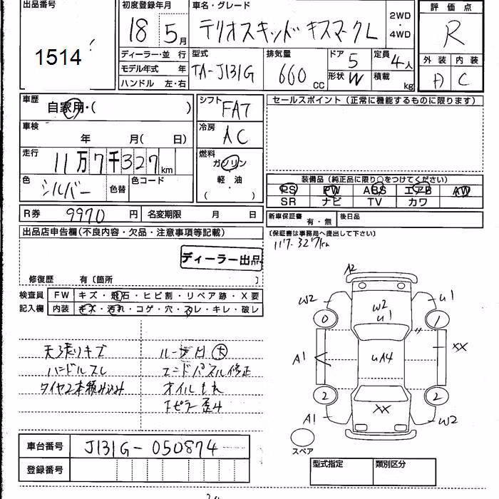 DAIHATSU TERIOS KID