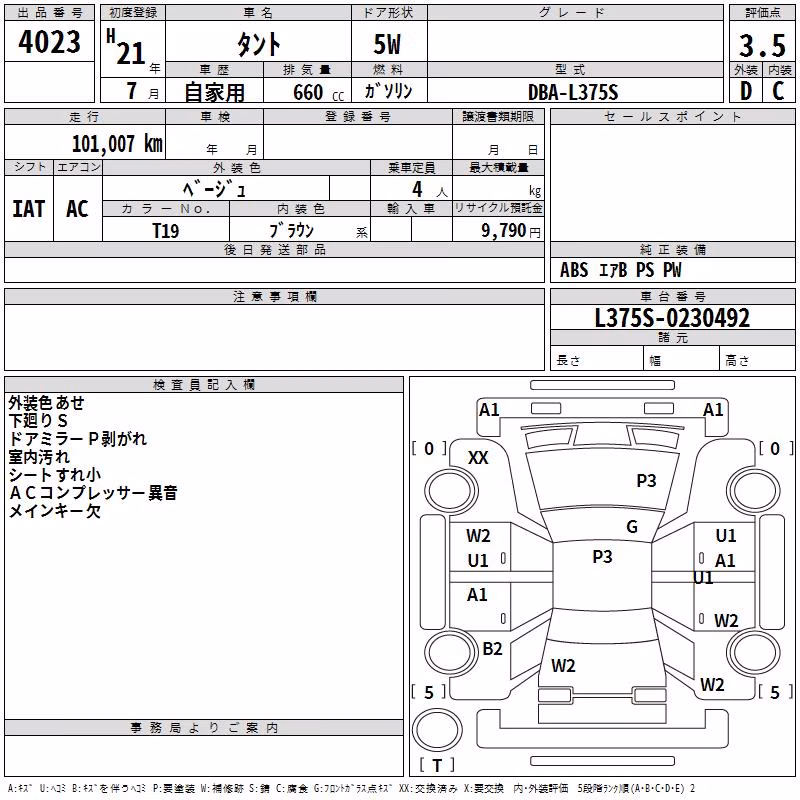 DAIHATSU TANTO