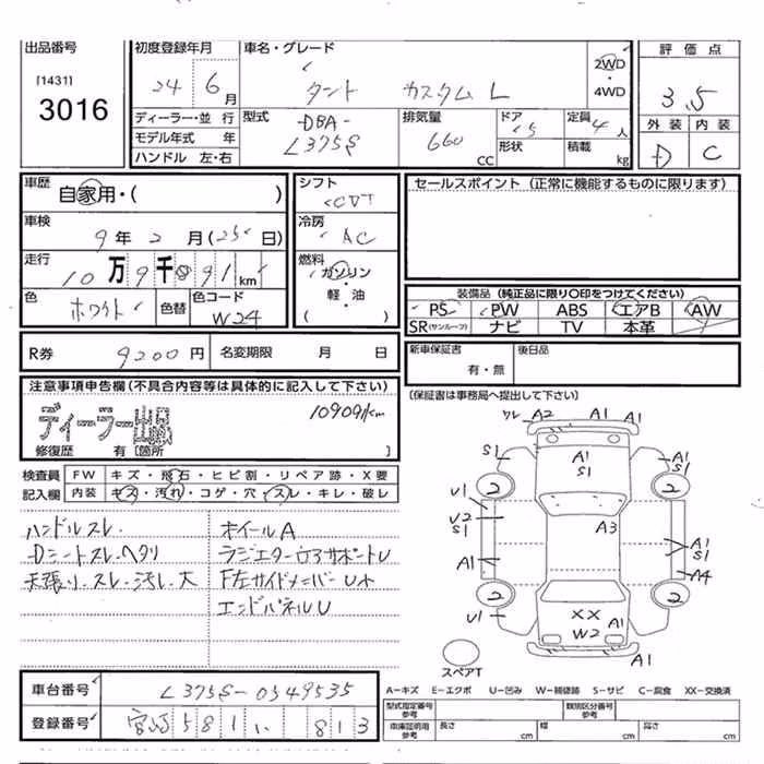DAIHATSU TANTO