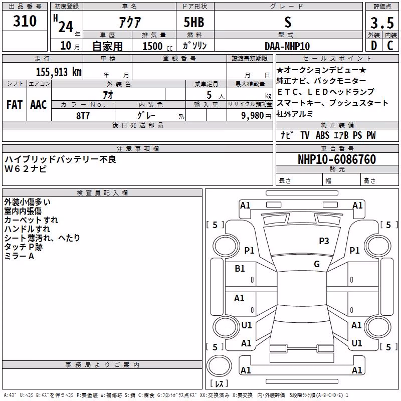 TOYOTA AQUA