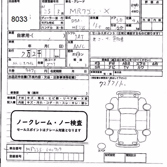 SUZUKI MR WAGON