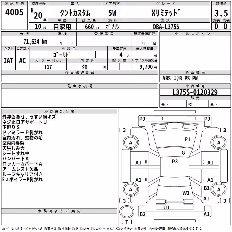 DAIHATSU TANTO