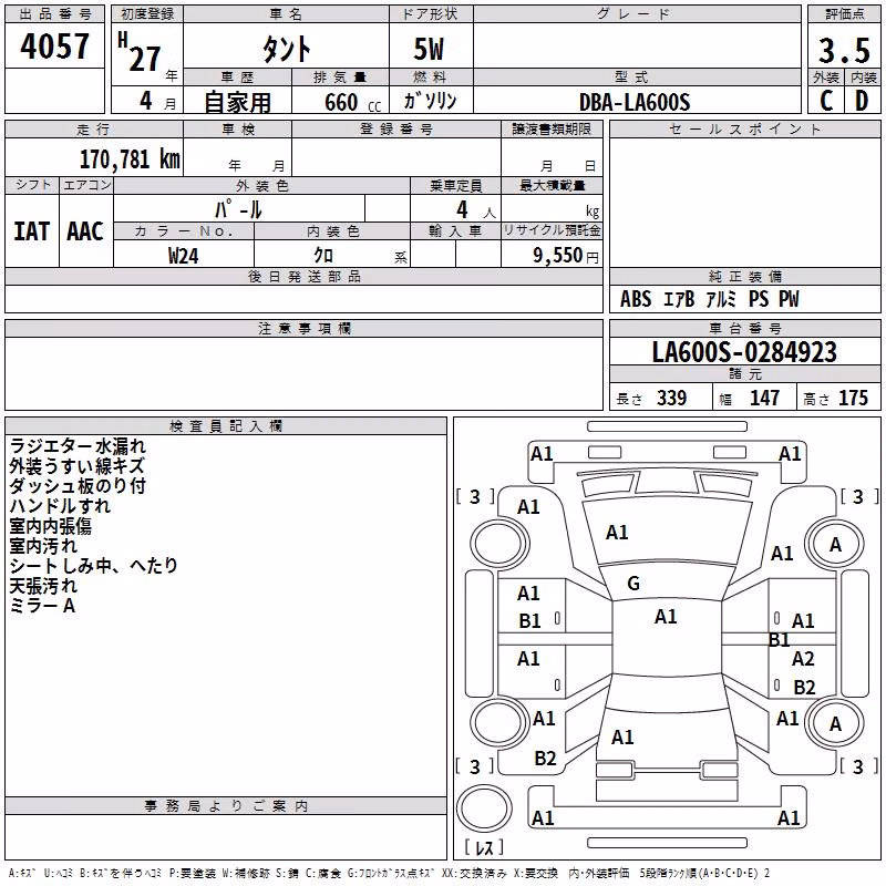 DAIHATSU TANTO