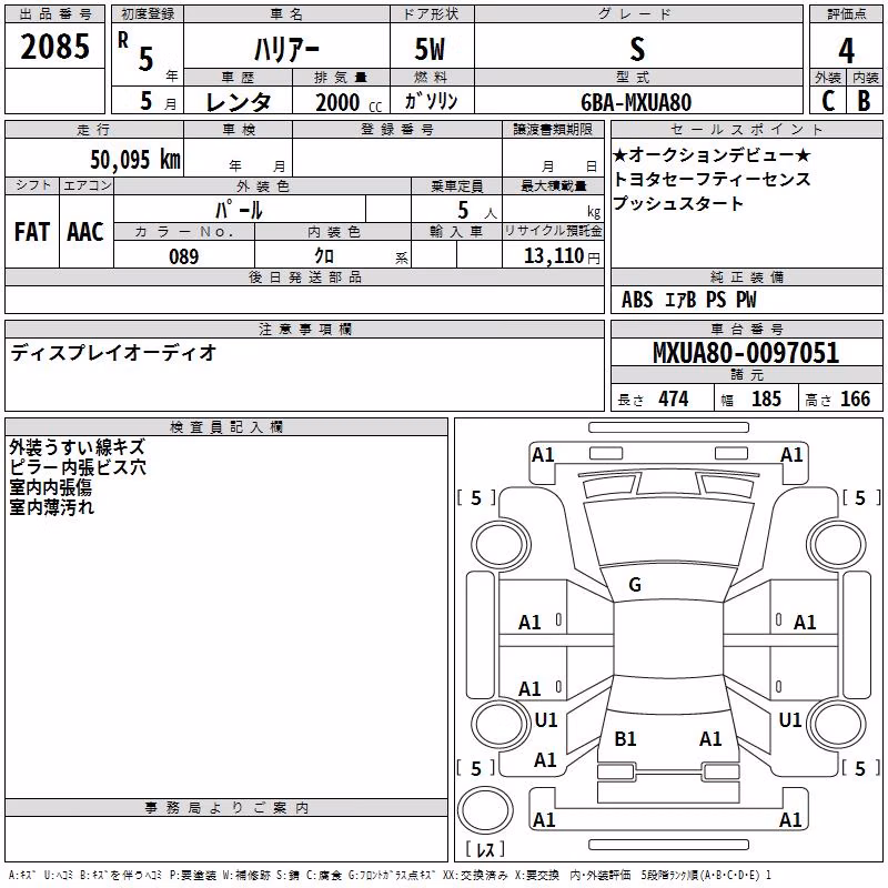TOYOTA HARRIER
