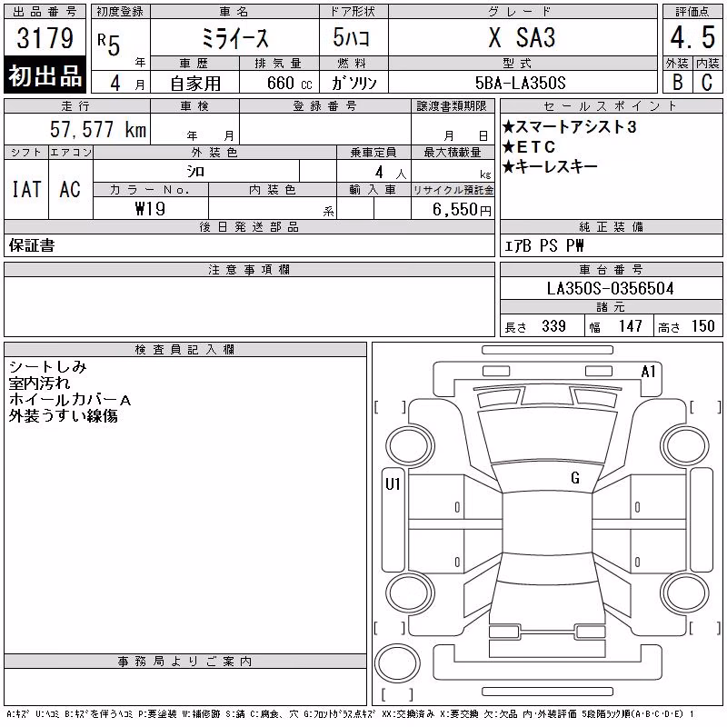 DAIHATSU MIRA E:S